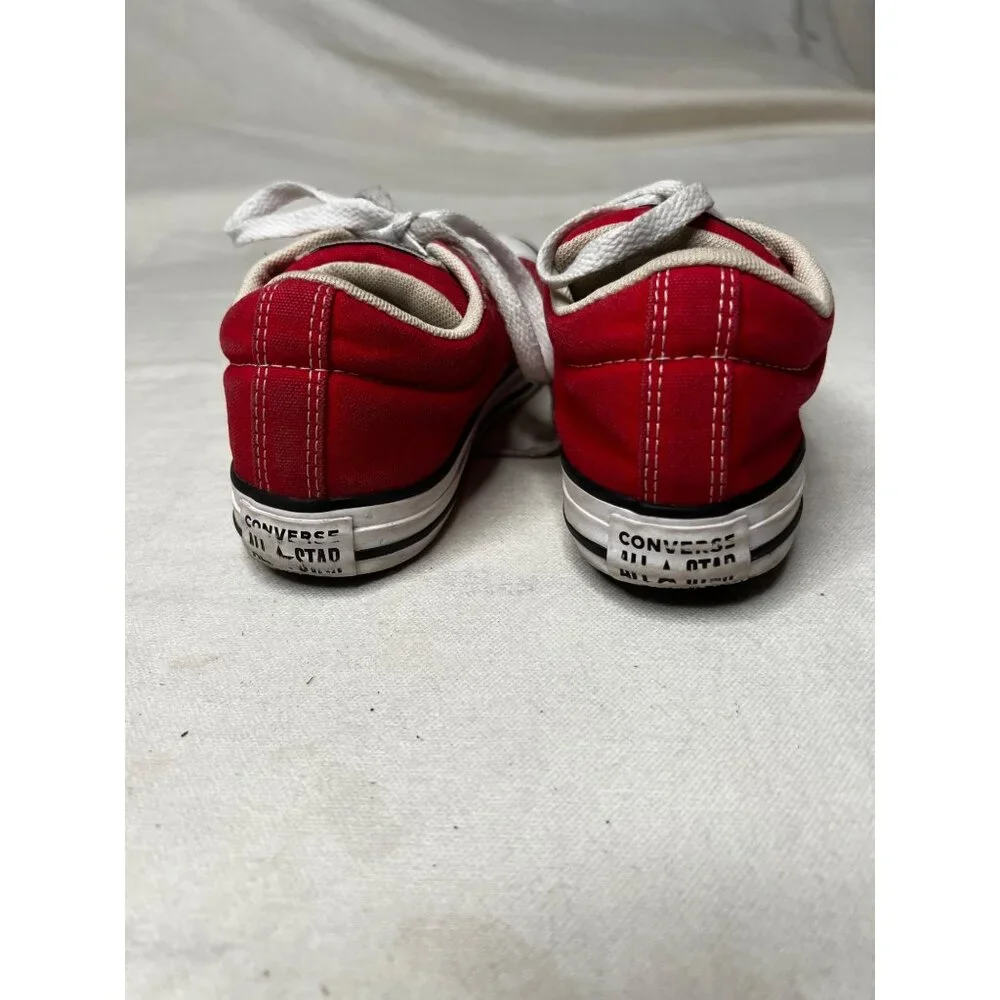 Converse CTAS Street Slip-On Youth Size 2 A01700F Red Casual Shoes School